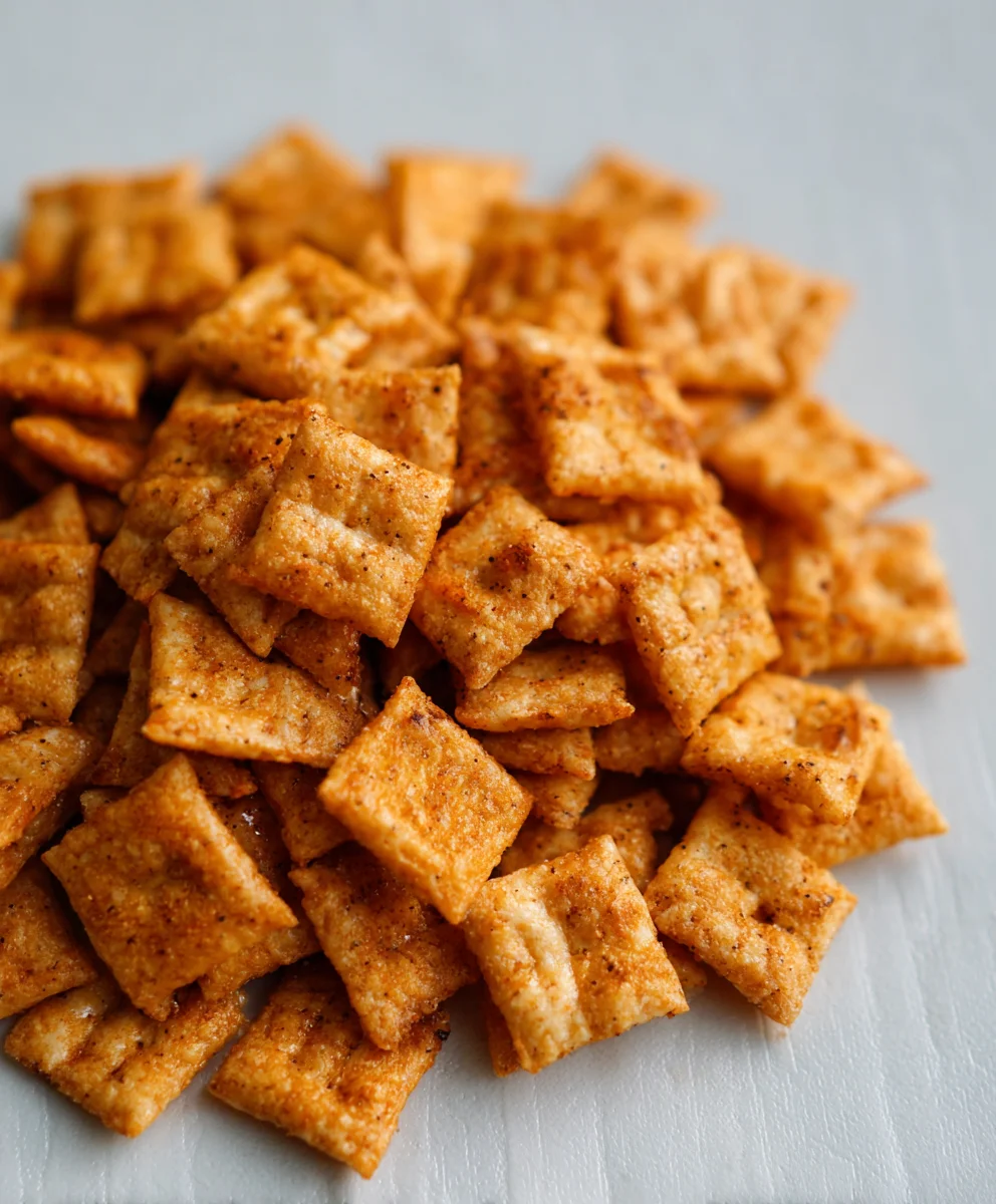 Homemade Sourdough Cheez-Its - Crispy Delicious Snack