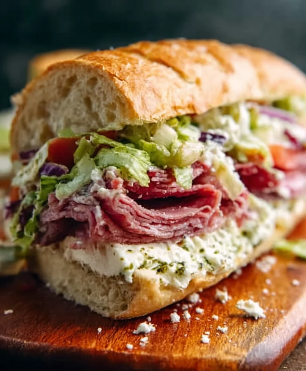 TikTok Viral Italian Grinder Beef Sandwich Recipe