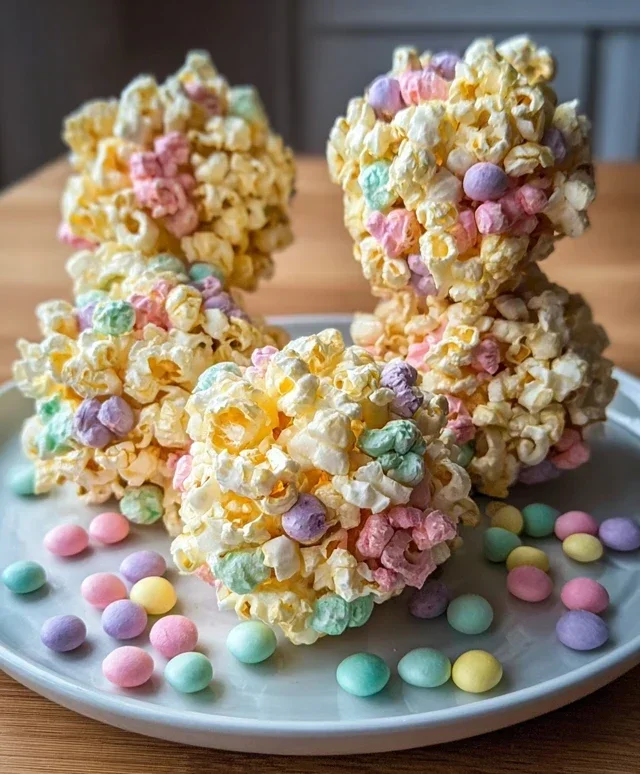 Easter Popcorn Balls