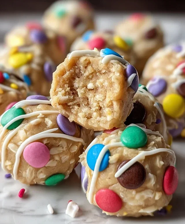 Easter Egg Cookie Dough Bites