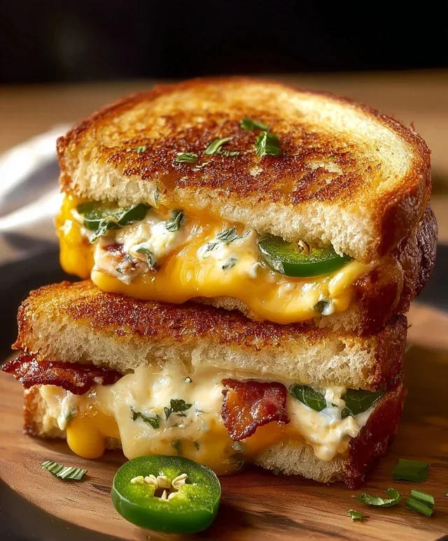 Jalapeño Popper Grilled Cheese