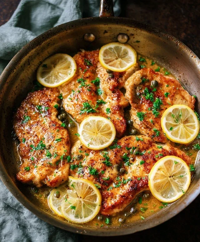 Lemon Chicken Piccata