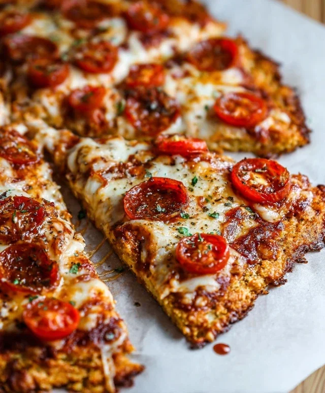Chicken Crust Pizza (Easy Low Carb Recipe)