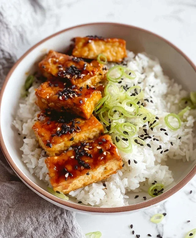 Honey Garlic Tofu