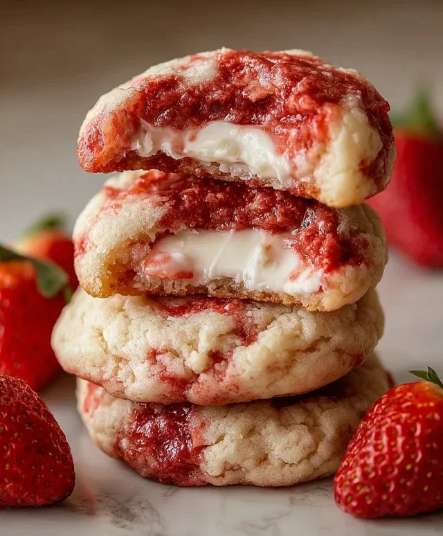 Strawberry Cheesecake Cookie