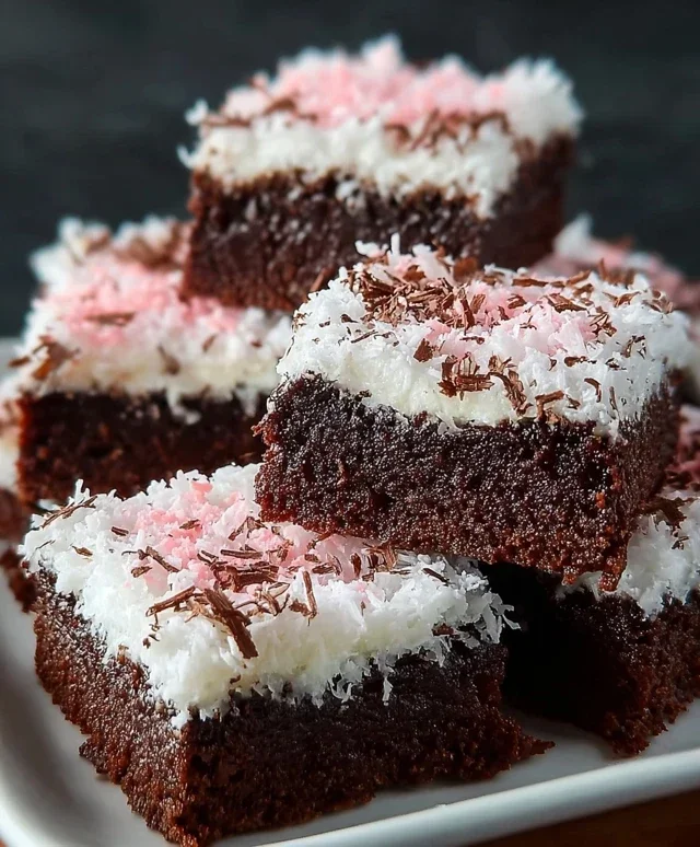 Sno Ball Brownies