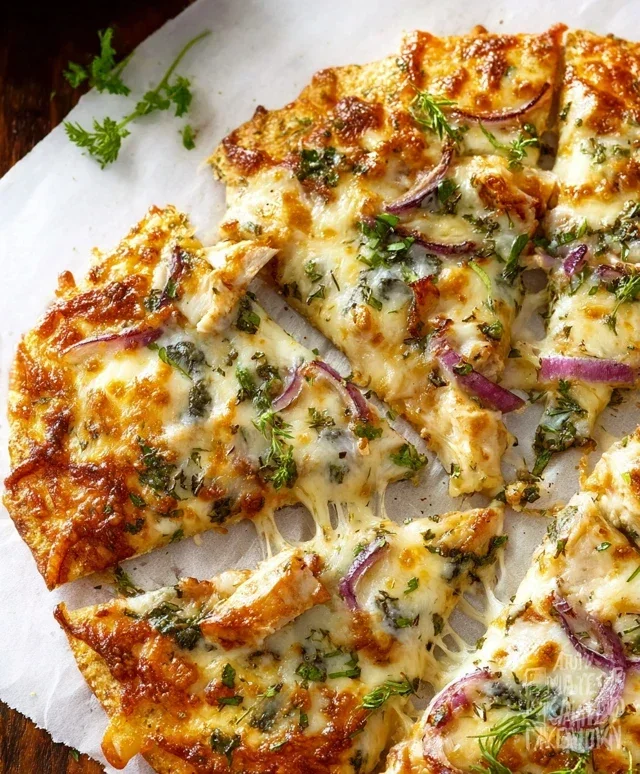 Chicken Crust Pizza