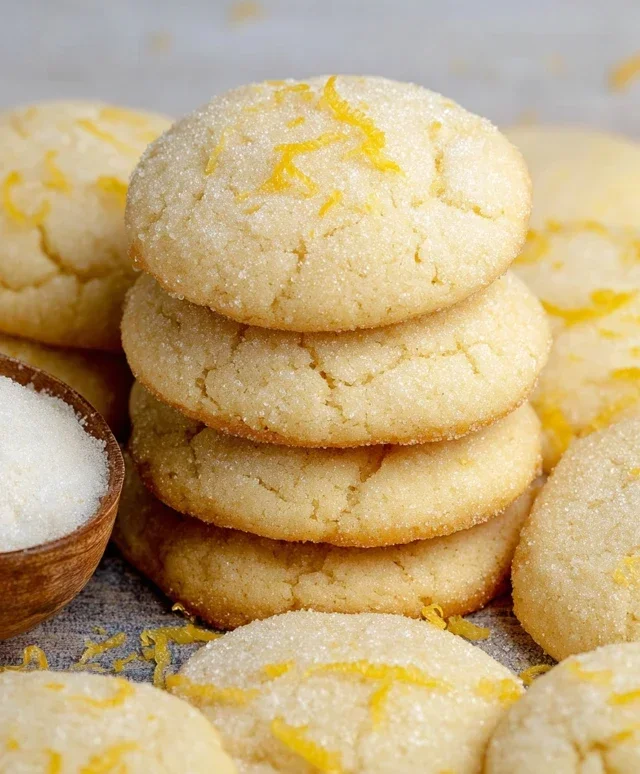 Soft & Chewy Lemon Cookies