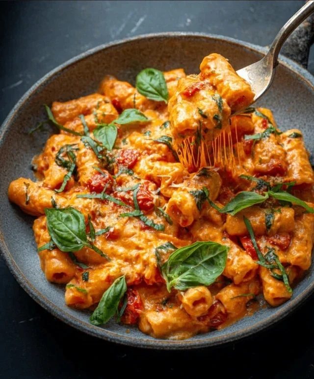 Creamy Tomato Garlic Pasta