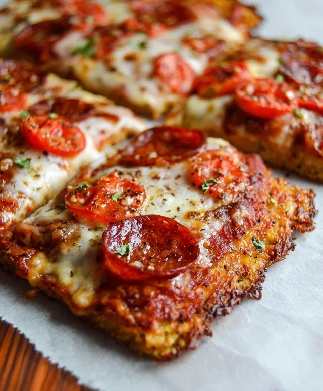 Chicken Crust Pizza (Easy Low Carb Recipe)