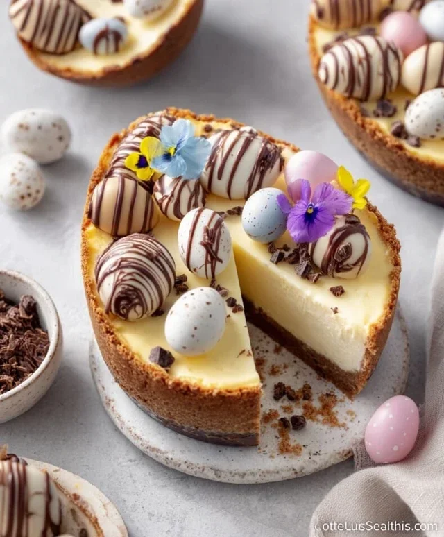 Easter Egg Cheesecake Recipe