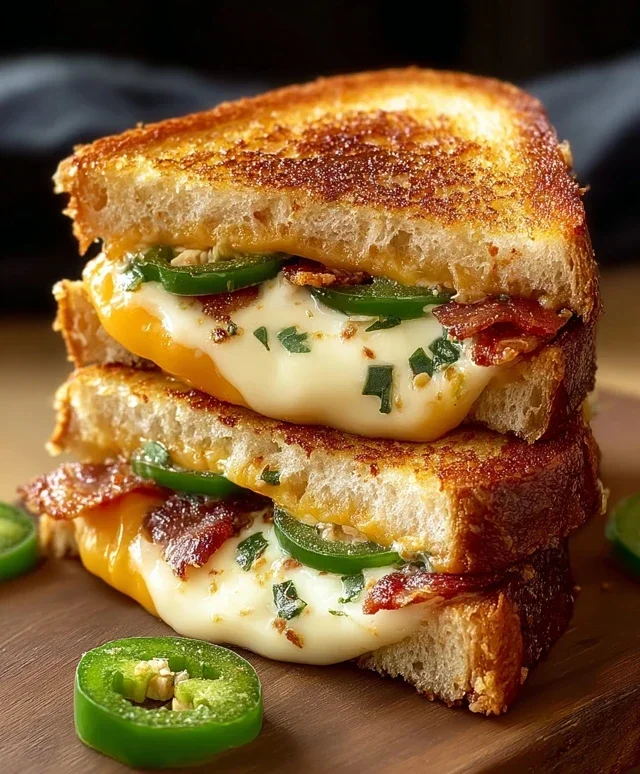 Jalapeño Popper Grilled Cheese