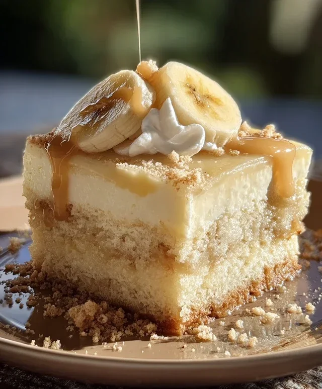 Banana Pudding Tres Leches Cake