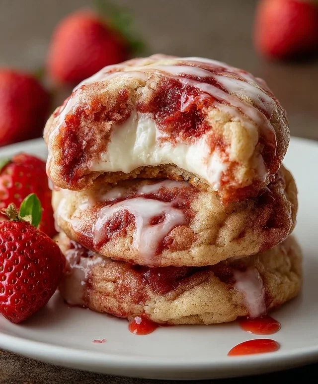 Strawberry Cheesecake Cookie