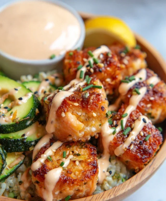 Bang Bang Salmon Bites