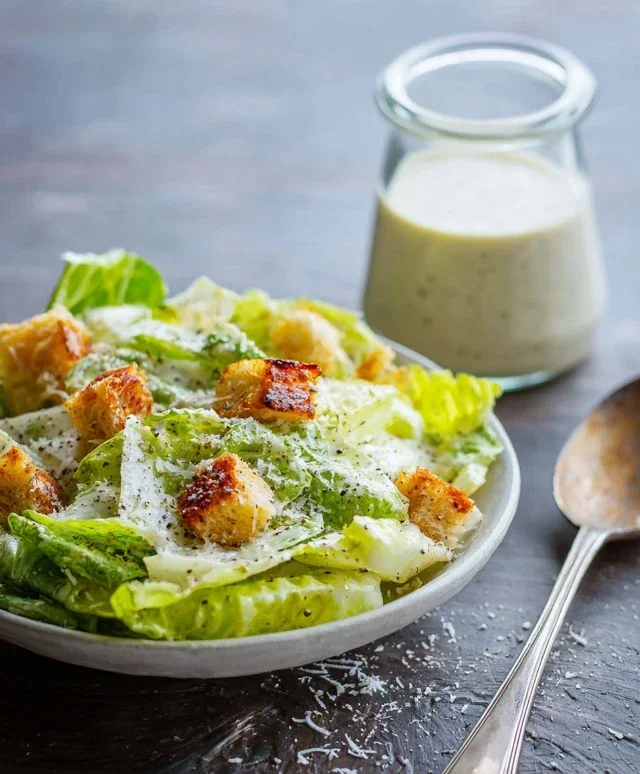 Homemade Caesar Salad Dressing