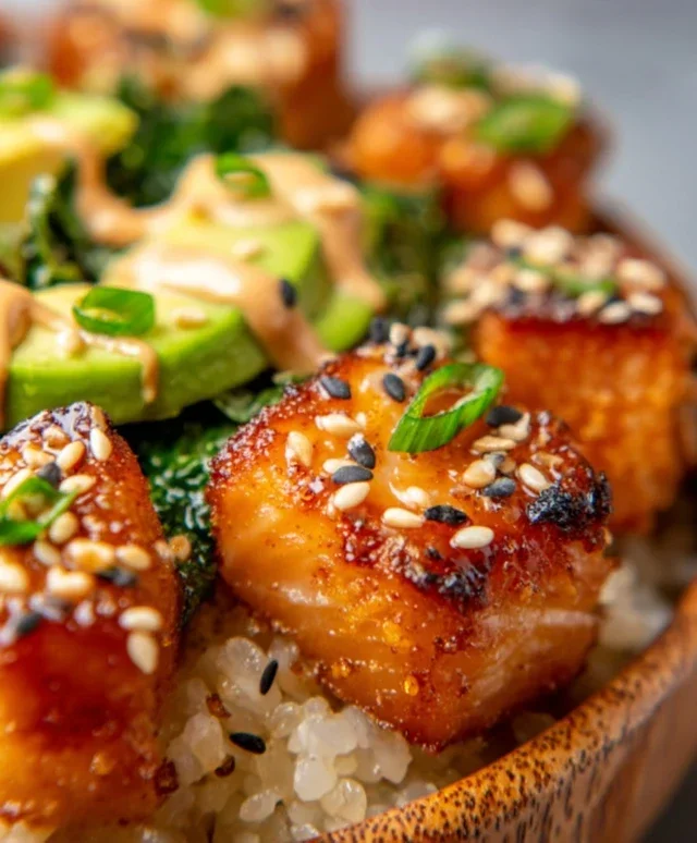 Bang Bang Salmon Bites