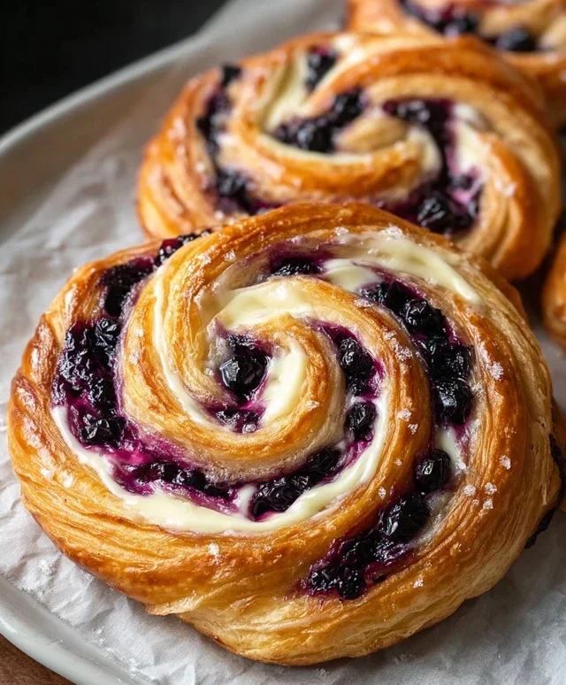 Blueberry Cream Cheese Stuffed French Toast