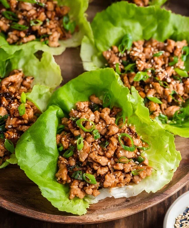 Crunchy PF Chang's Lettuce Wraps
