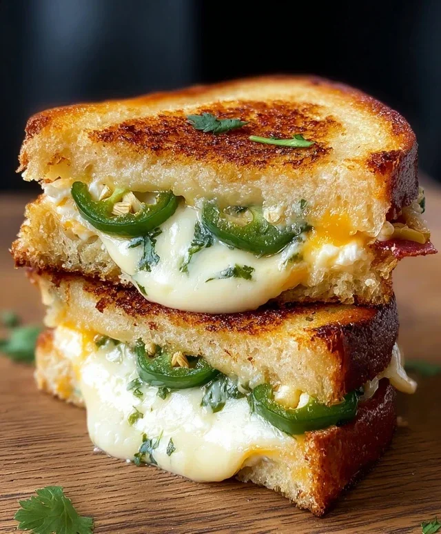 Jalapeño Popper Grilled Cheese