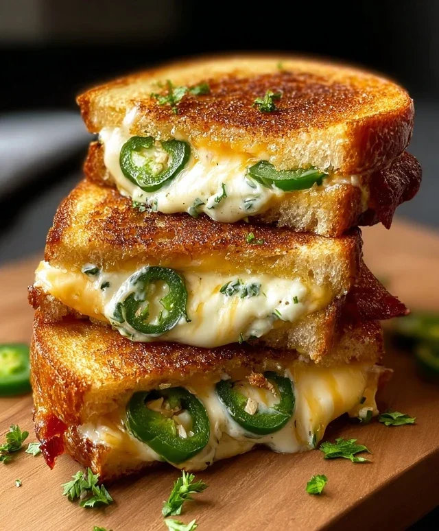 Jalapeño Popper Grilled Cheese