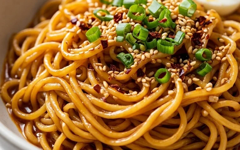 Easy Saucy Ramen Noodles