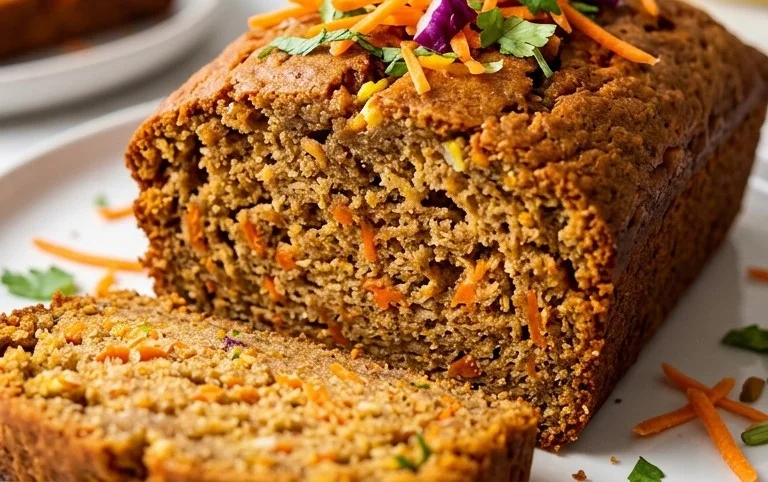 Dairy Free Carrot Cake Banana Bread