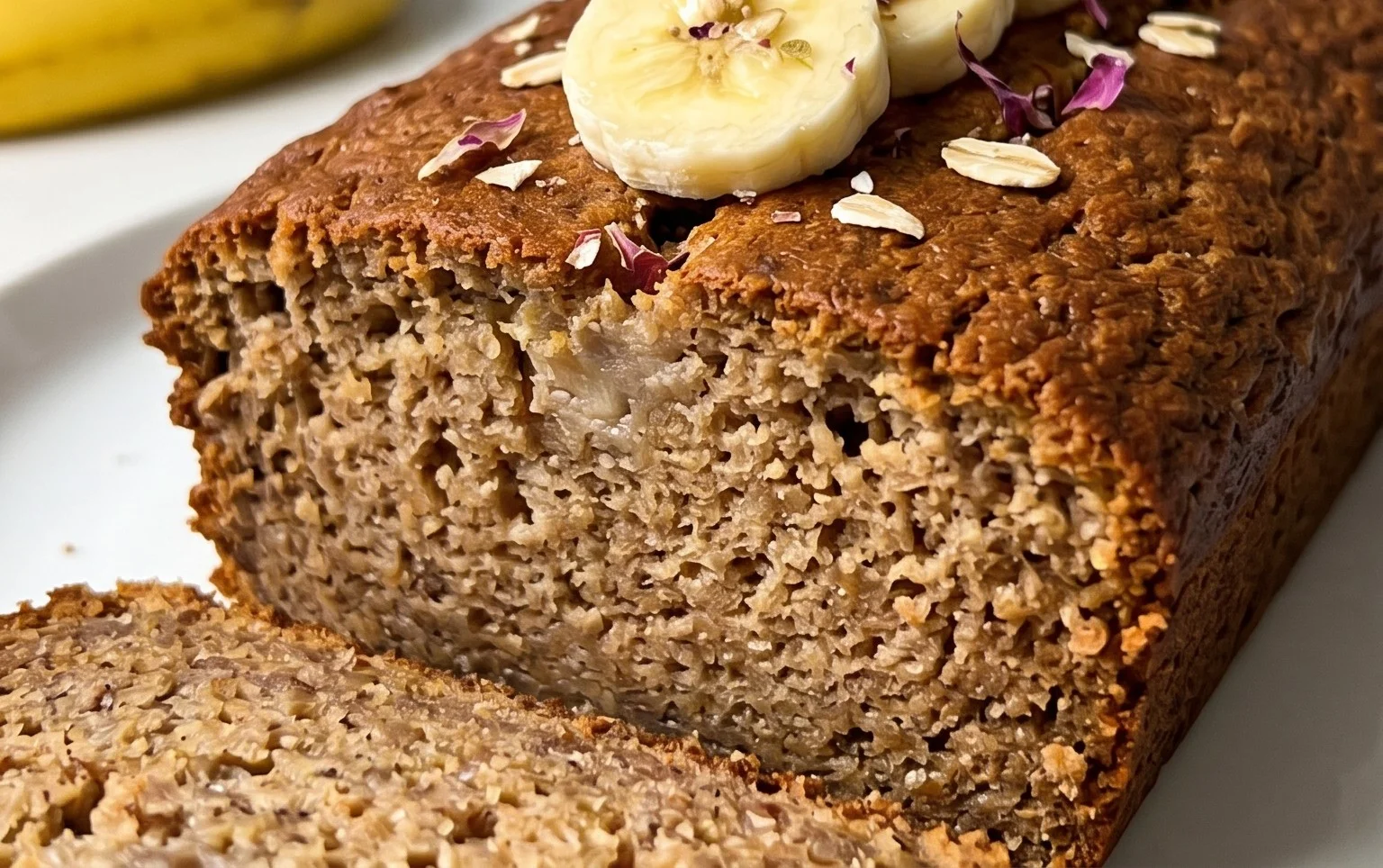 Healthy 5-Ingredient Flourless Banana Bread