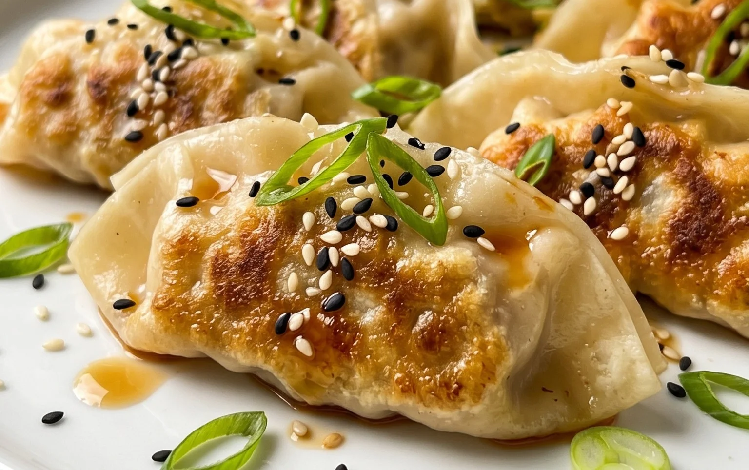 Chicken Potstickers (Pan Fried Dumplings)
