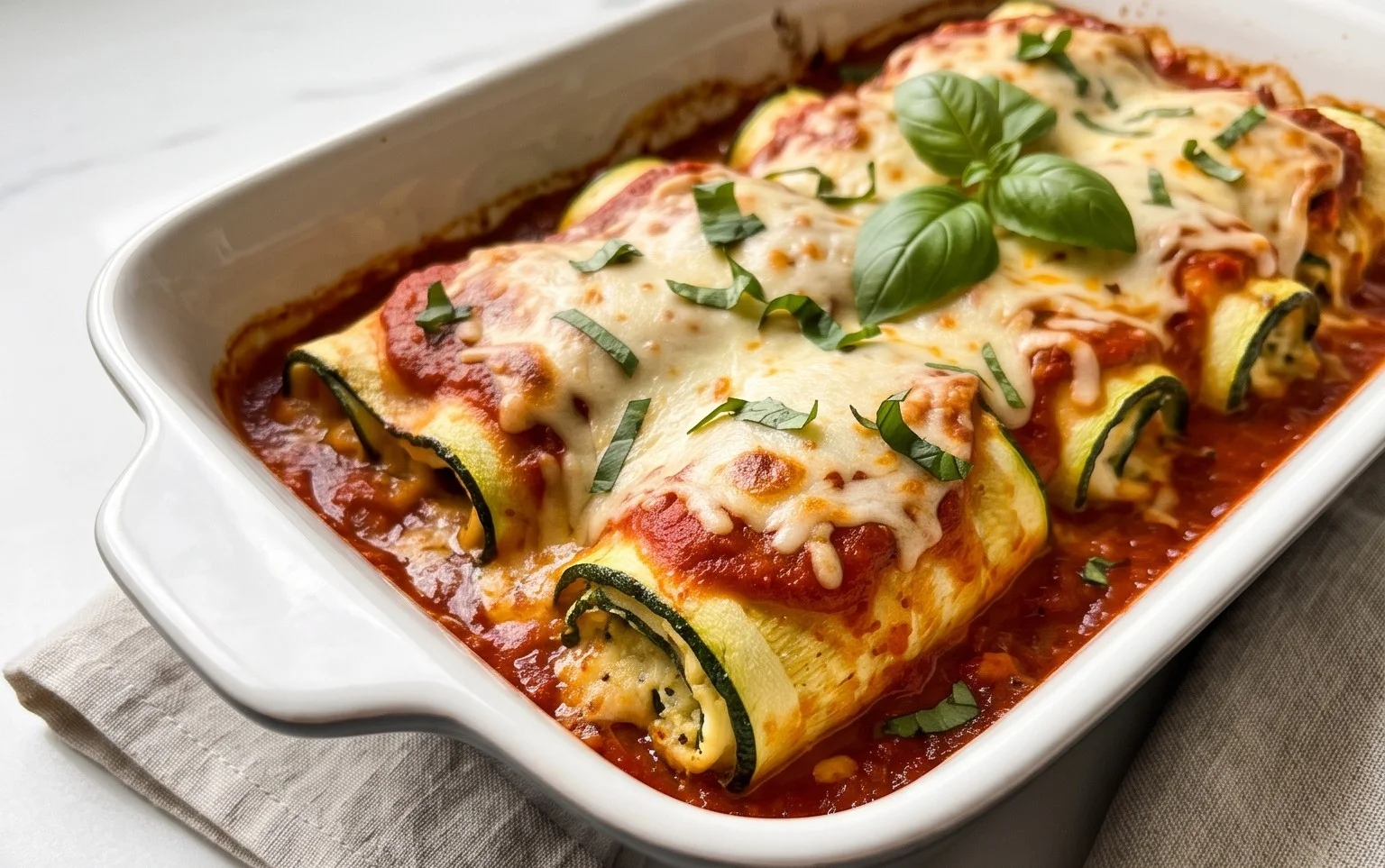 Vegan Zucchini Rollatini