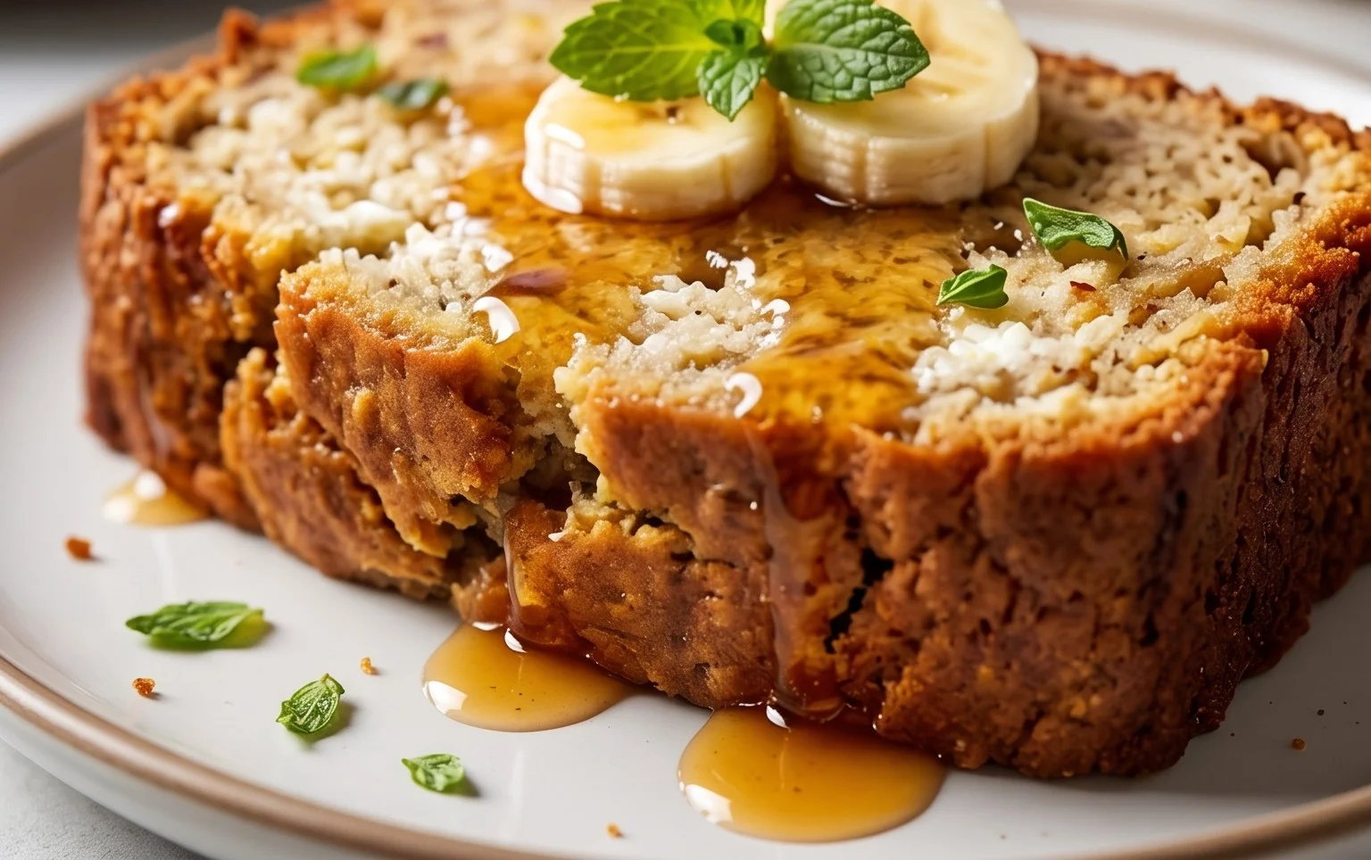 Cottage Cheese Banana Bread