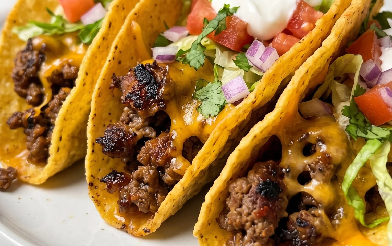 Crispy Ground Beef Tacos