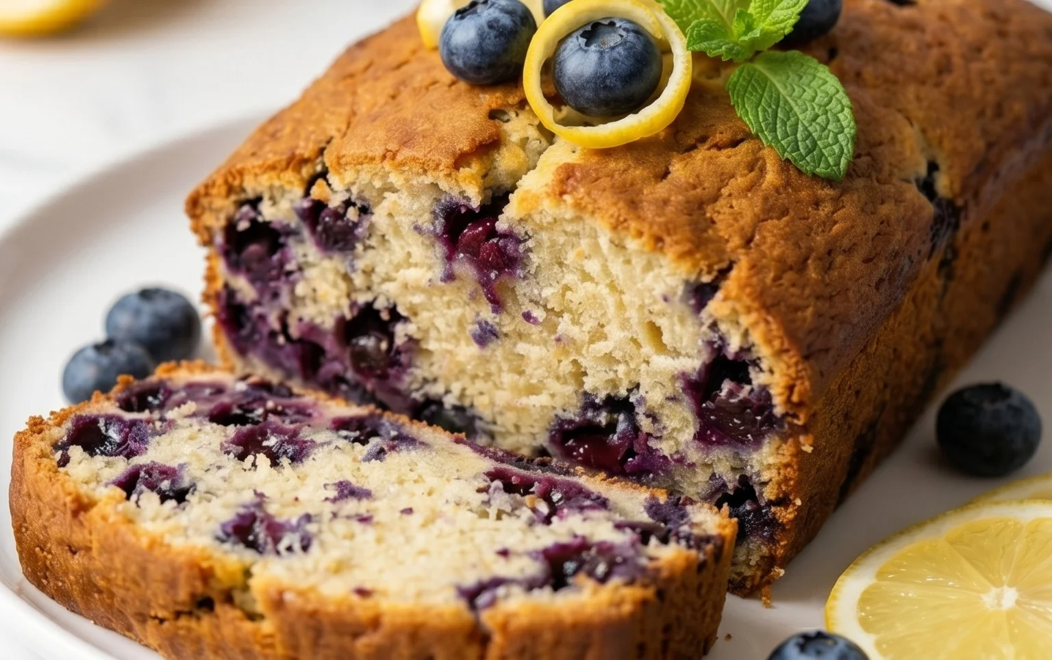 Blueberry and Lemon Loaf