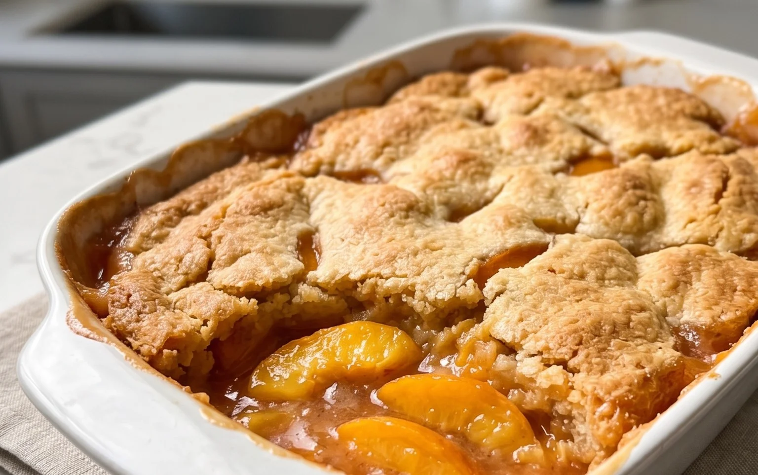 Fresh Peach Cobbler