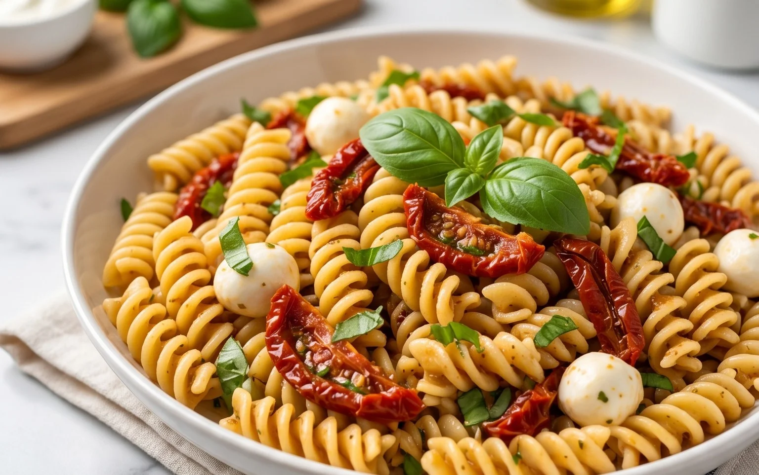 Sun Dried Tomato Pasta Salad