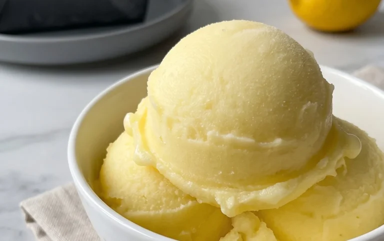 Lemon Sorbet
