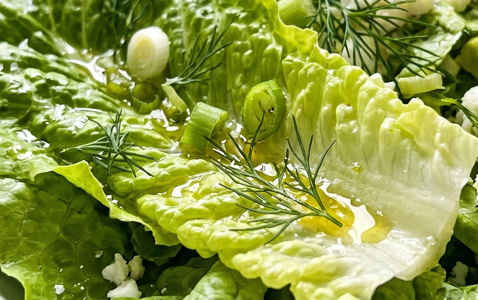 Maroulosalata (Greek Lettuce Salad)