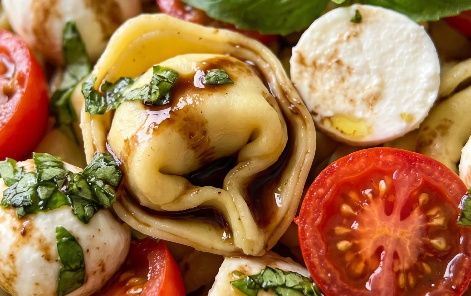 Tortellini Caprese Salad