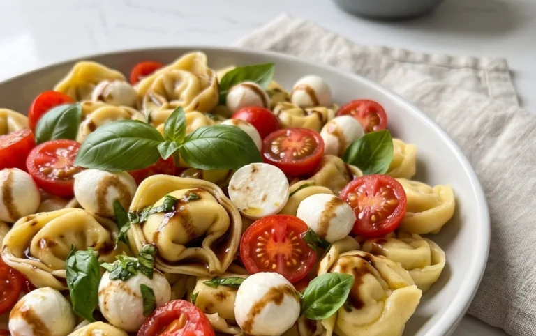 Tortellini Caprese Salad