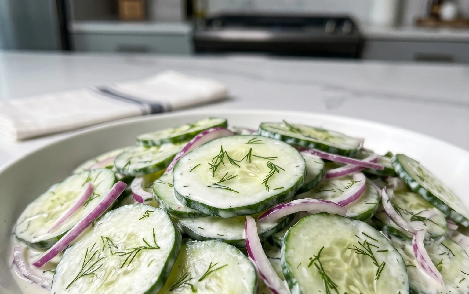 Polish Cucumber Salad