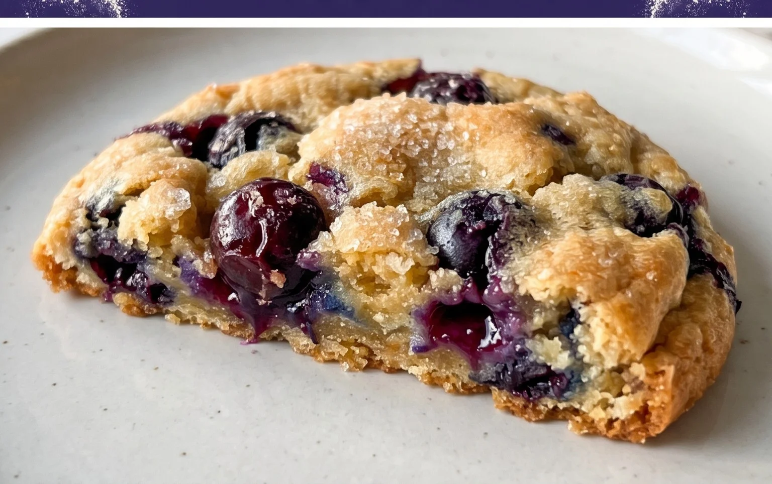 Best Ever Blueberry Cookies