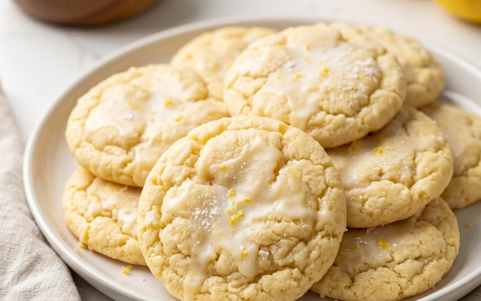 Soft & Chewy Lemon Cookies