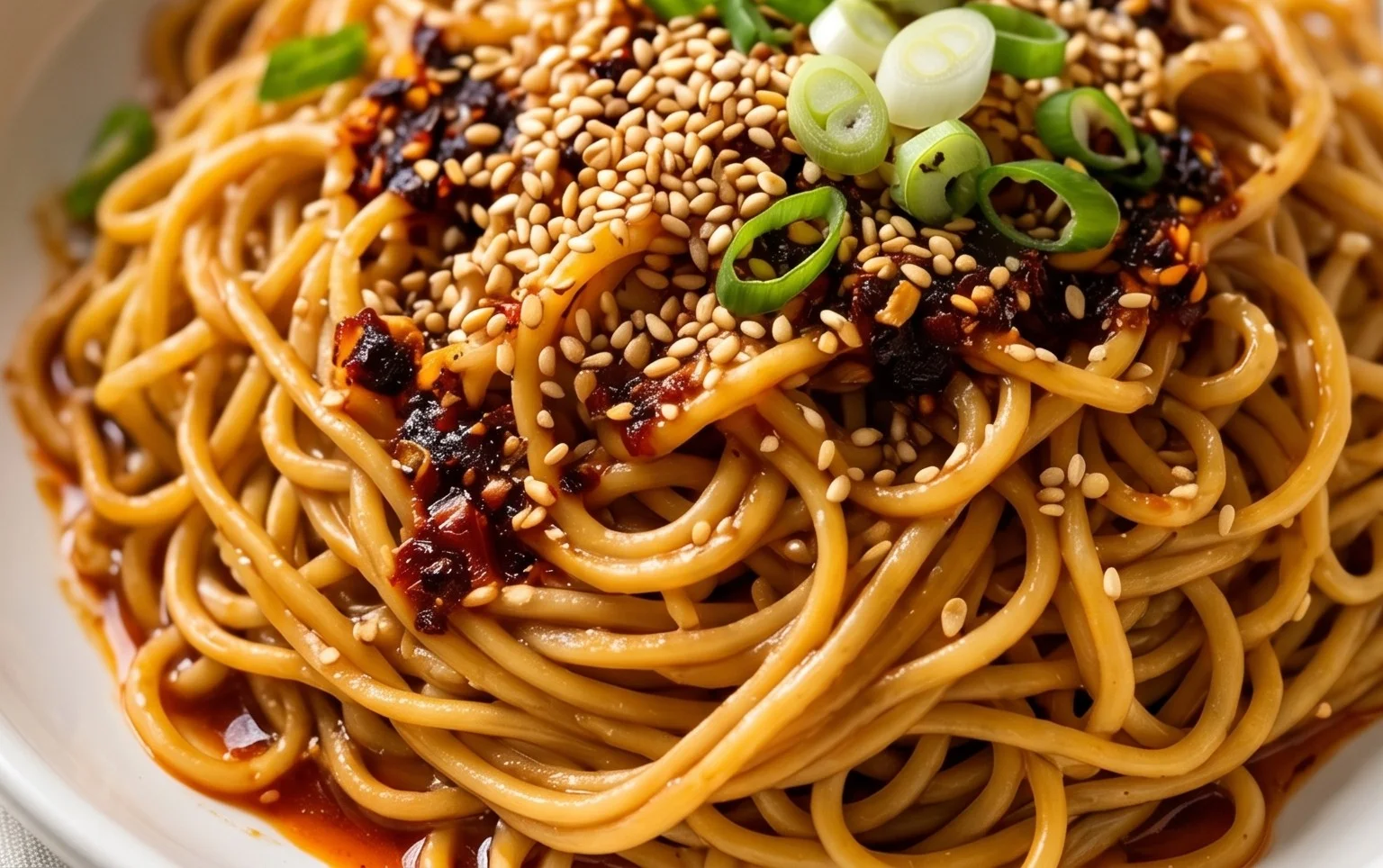 Easy Saucy Ramen Noodles