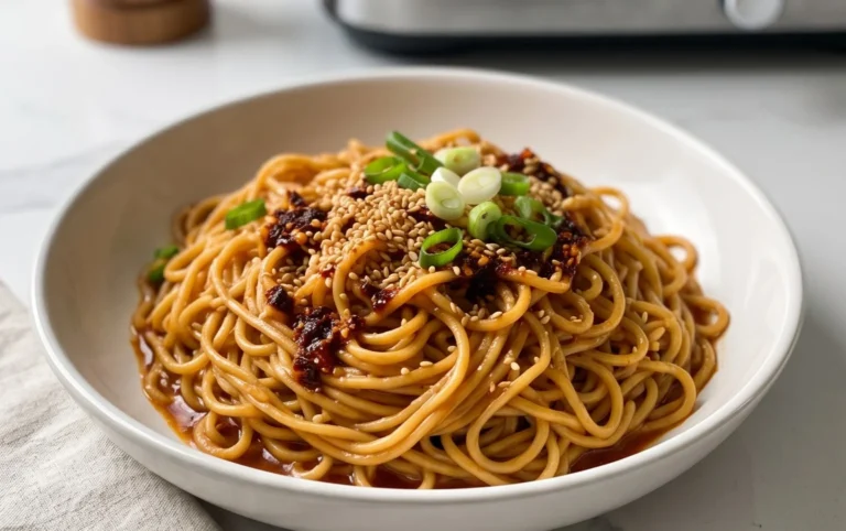 Easy Saucy Ramen Noodles