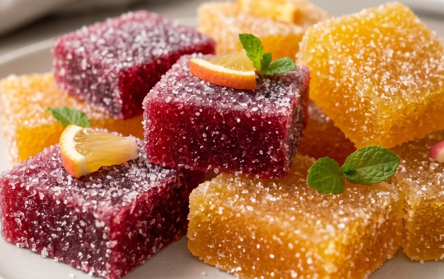Homemade Pâtes de Fruits (no corn syrup)