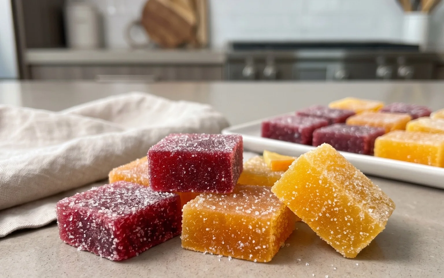 Homemade Pâtes de Fruits (no corn syrup)