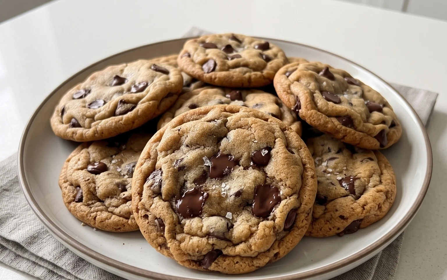 The Best Soft Chocolate Chip Cookies