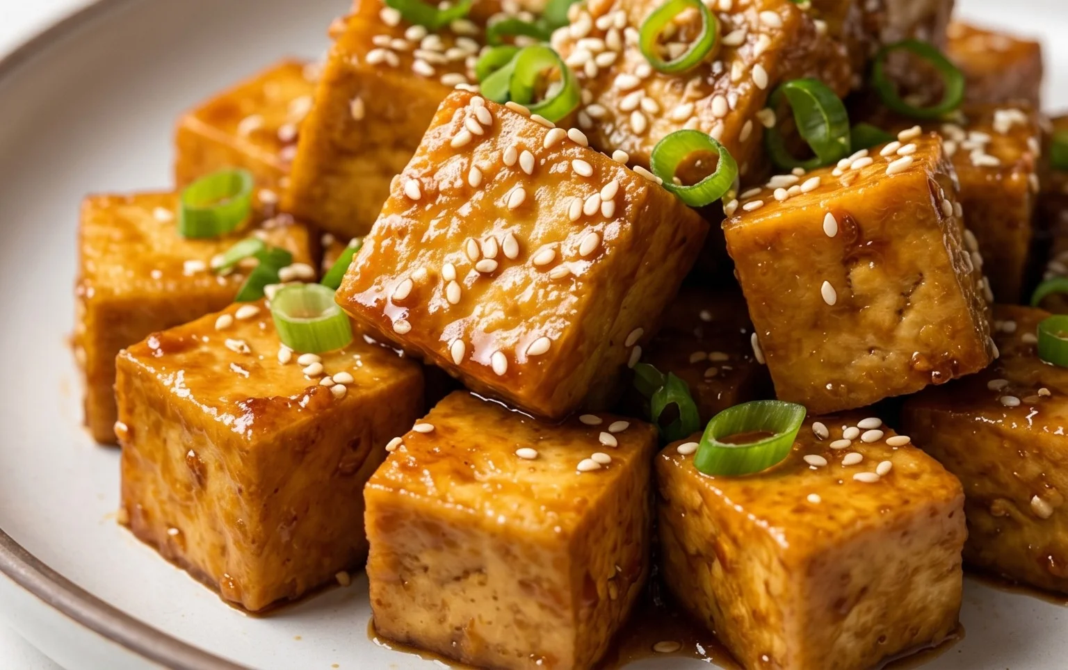 Honey Garlic Tofu