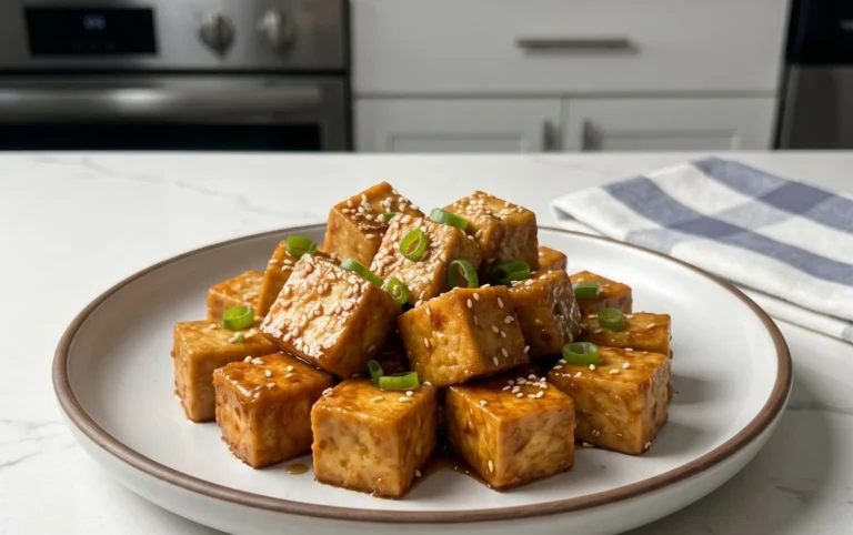 Honey Garlic Tofu