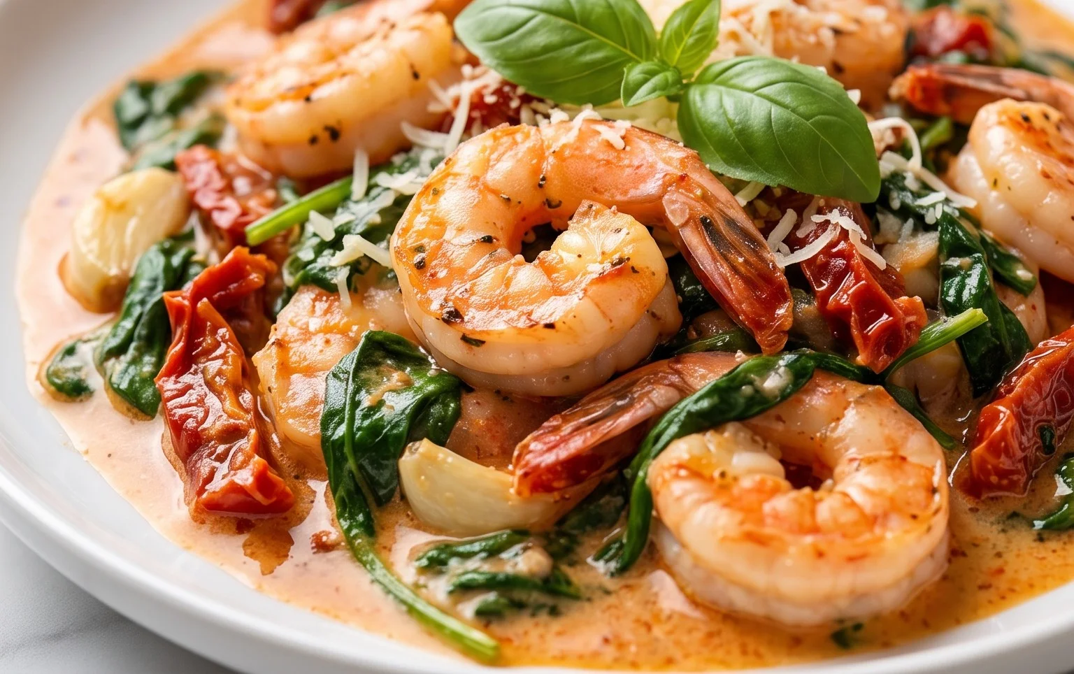 Tuscan Shrimp (One-Pan, 30-Minute Dinner)